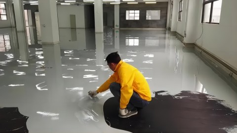 莱州防腐防静电地坪,防腐防静电自流平地坪